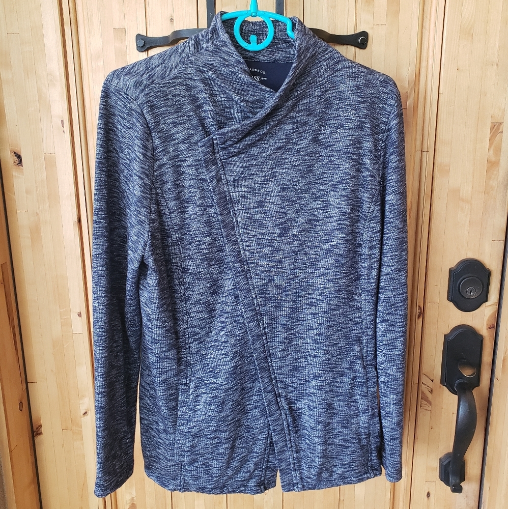 G.H Bass & Co Purple Zip Up Sweater